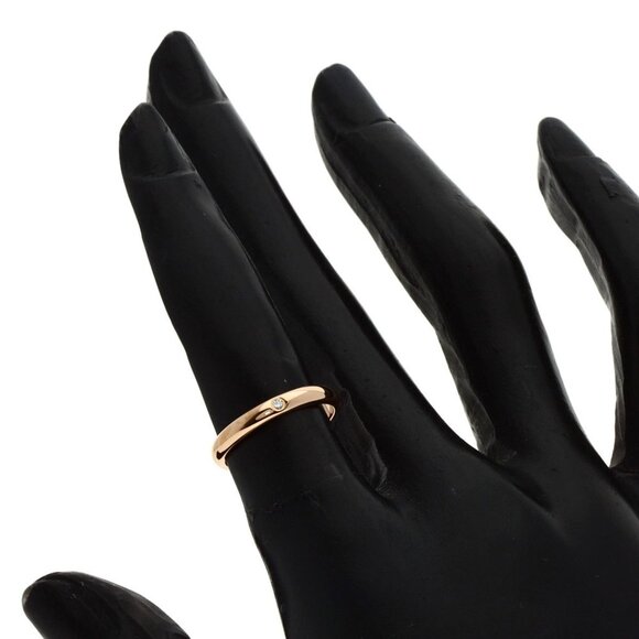 CARTIER 18k Rose Gold Diamond Ring #47 - Picture 7 of 8
